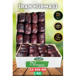 İran Hurması Lokum gibi İran Taze Yumuşak Mazafeti Hurması 1 Kg