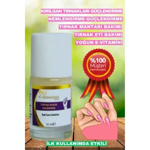 Özel E Vitaminli Güçlendirici Ve Nemlendirici Etkili Tırnak Bakım Yağı Solisyonu 12ml