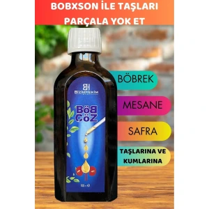 BOBXSON %100 Doğal Bitkisel Taş Düşürücü - Taş Sökücü Özel Karışım Yağ 12 Çeşit Bitki özü