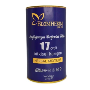 Sağlıklı Yaşam için 17 çeşit bitkisel karışım Detox 250gr