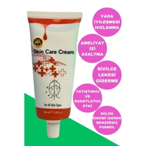 Yara Ameliyat Sivilce Kremi Doğal Yağlar ve Hücre Yenileyen Sülük Enzimi İçeren Krem SKİN CARE CREAM