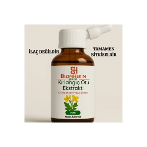Kırlangıç Otu Ekstraktı 50 ml (Chelidonium Majus Extract) Kırlangıç Otu Damlası - Kırlangıç Damlası