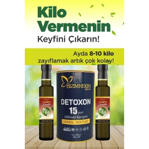 Acacia Akasya Gamı Şurubu Kilo Vermeye Ödem Atmaya Yardımcı Detox Diyet Seti