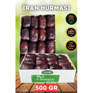 İran Hurması Lokum gibi İran Taze Yumuşak Mazafeti Hurması 500 gr
