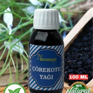%100 Saf Ve Doğal Çörek Otu Yağı 100 ml Soğuk Sıkım Çörek Otu Yağı