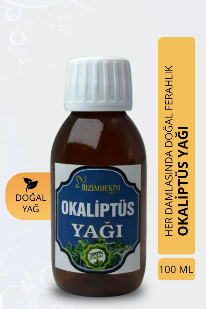 Okaliptüs Yağı 100 ml %100 Saf Ve Doğal Okaliptus Uçucu Yağı