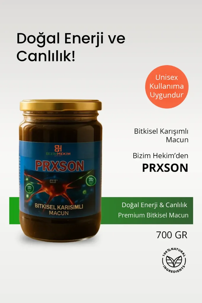 PRXSON Bitkisel Karışımlı Macun 700 gr – Doğal Enerji & Canlılık