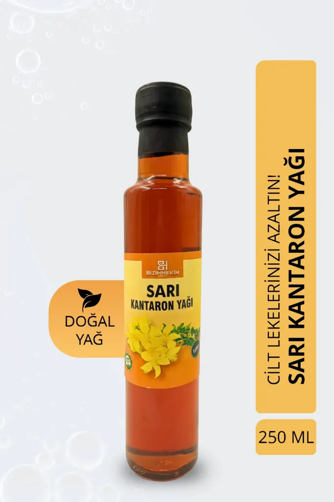 Sarı Kantaron Yağı 250 ml – Doğal ve Soğuk Sıkım