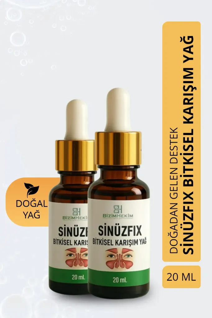 Sinüzfix Doğadan Gelen Destek Bitkisel Karışım Yağ 20 Ml ( 2-ADET )