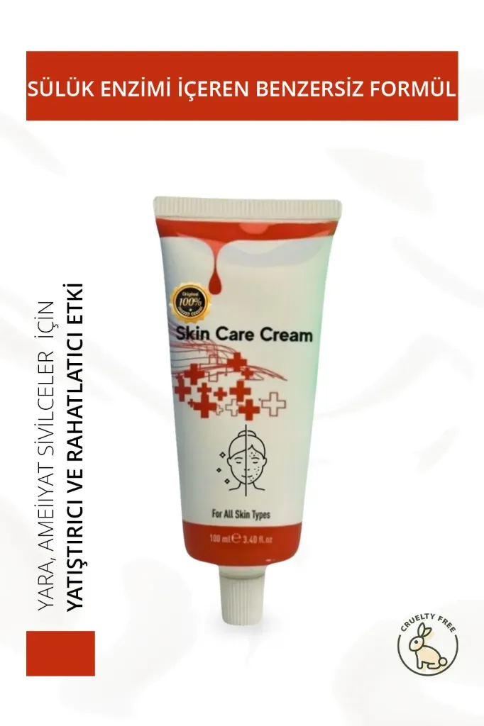 Yara Ameliyat Sivilce Kremi Doğal Yağlar ve Hücre Yenileyen Sülük Enzimi İçeren Krem SKİN CARE