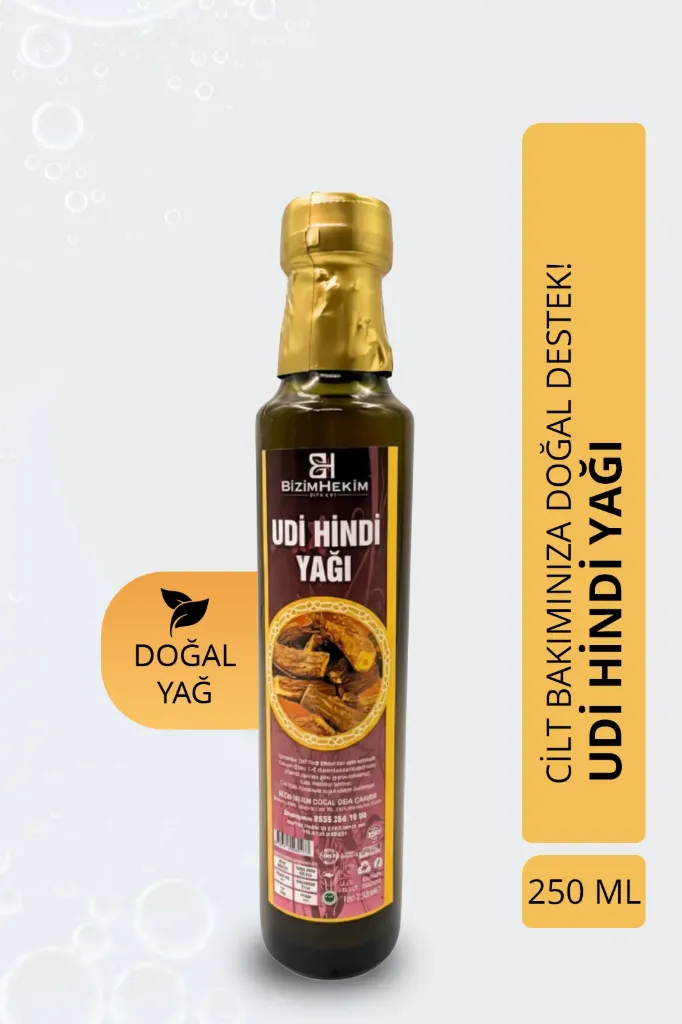 Udi Hindi Yağı 250 ml – Doğal ve Soğuk Sıkım