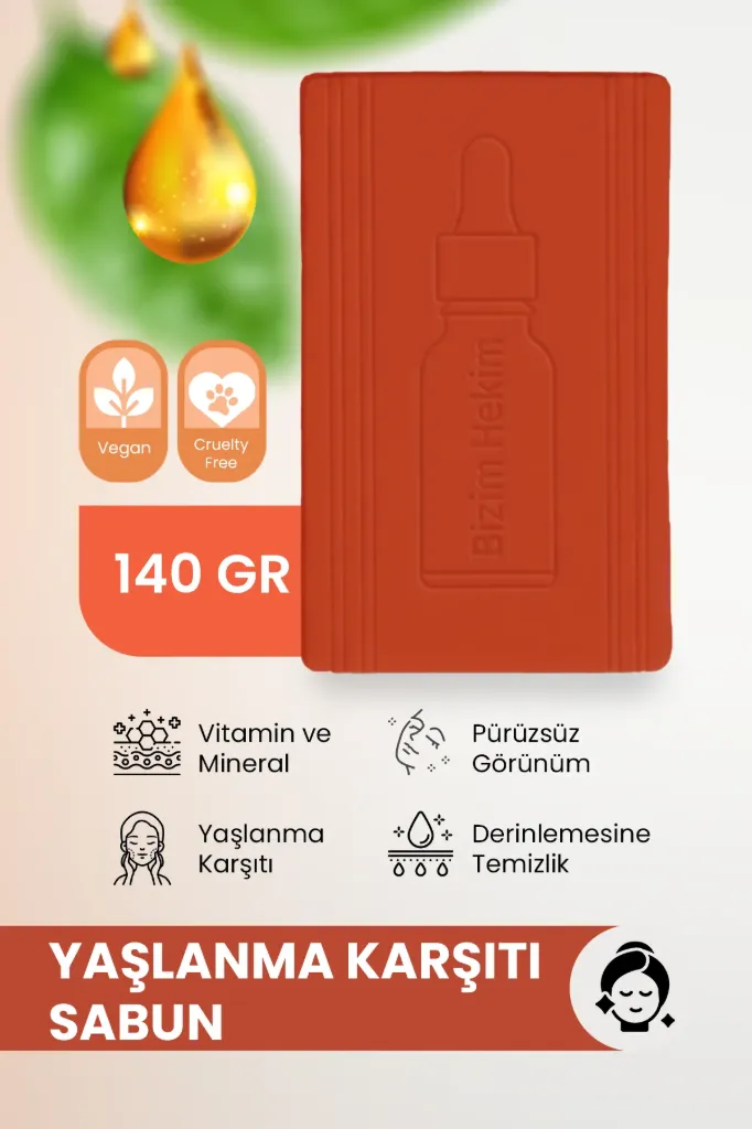 Yaşlanma Karşıtı Doğal Sabun