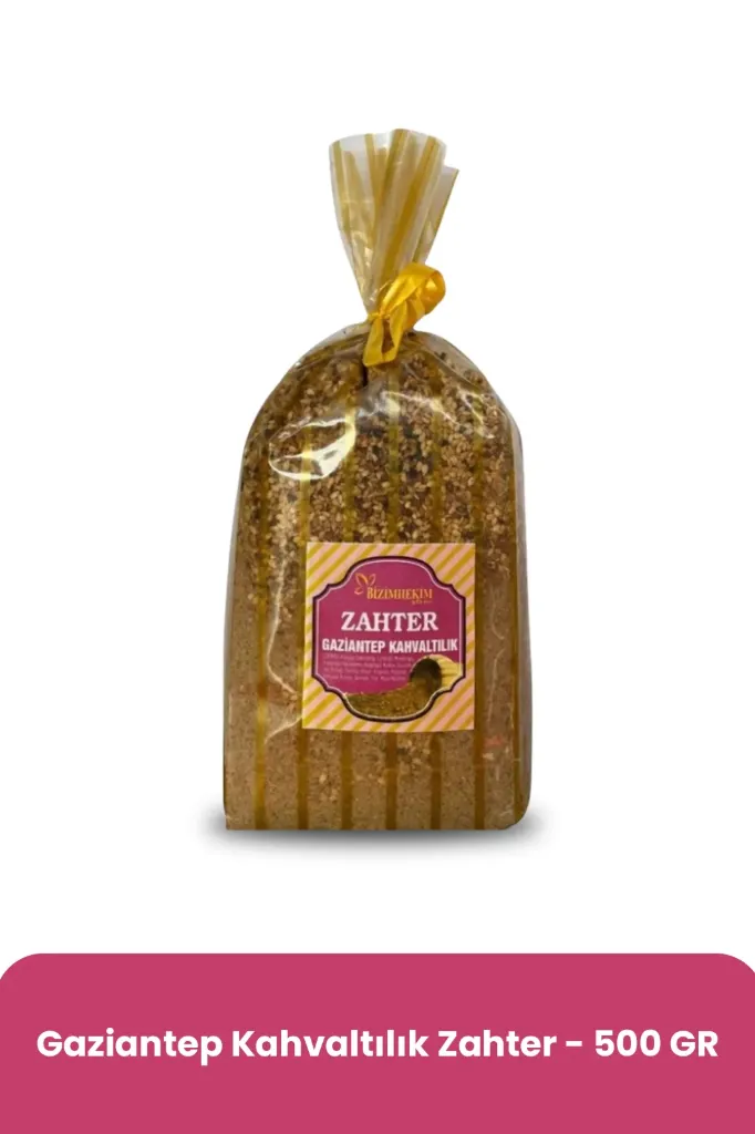 Ev Yapımı Gaziantep Kahvaltılık Zahter Doğal Katkısız Kahvaltılık Toz Zahter 500 gr