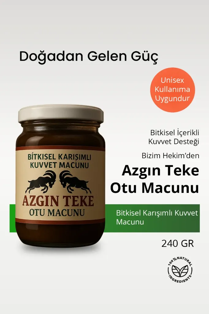 Azgın Teke Otu Macunu 240gr