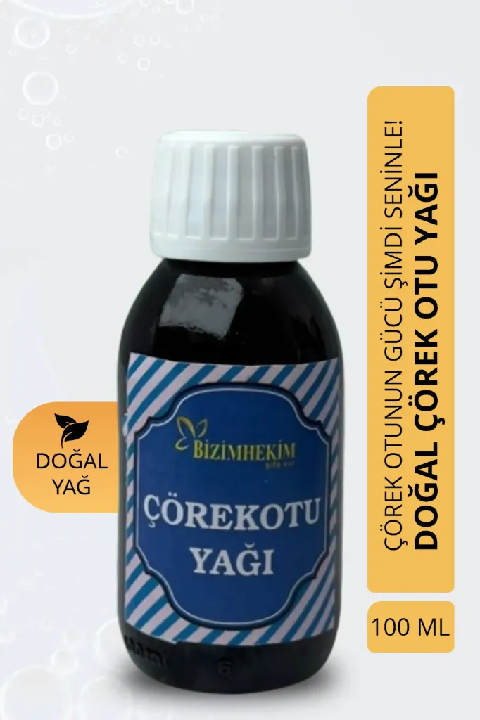 %100 Saf Ve Doğal Çörek Otu Yağı 100 ml Soğuk Sıkım Çörek Otu Yağı