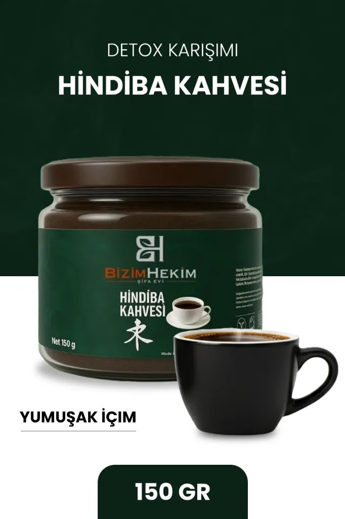 Hindiba Kahvesi Detox Karışımı | L-Carnitinli, Tip1 & Tip3 Kollajen İçerikli Özel Formül - 150 gr