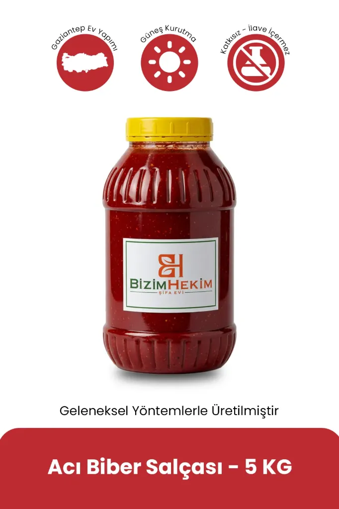 Acı Biber Salçası 5kg