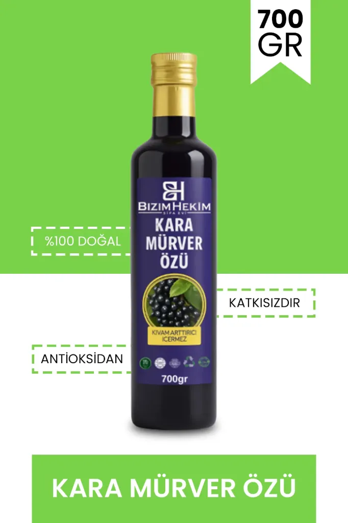 Kara Mürver Özü 700 Gr – %100 Doğal Bitkisel Ekstrakt | Takviye