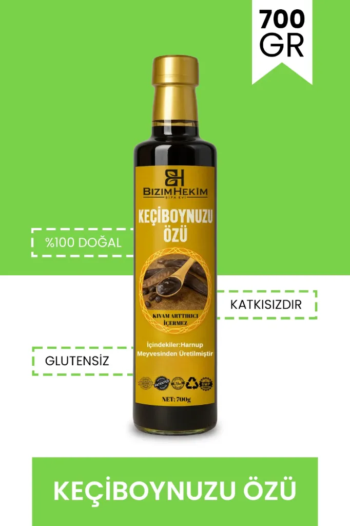 Keçiboynuzu Özü 700g | %100 Doğal, Katkısız, Koruyucu Içermez