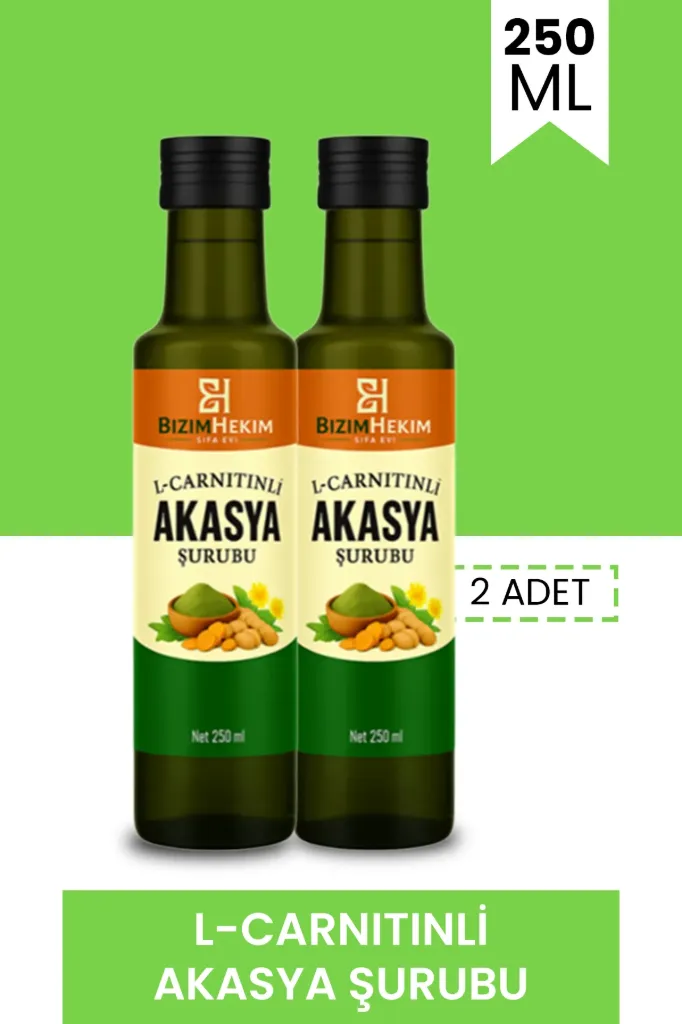 Akasya Gamı Şurubu 250ml (2 ADET)