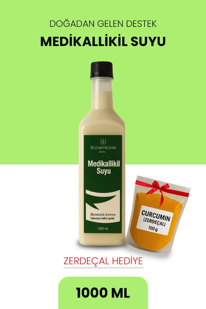 Medikallikil Suyu 1 litre -100 Gram Zerdaçal Hediye