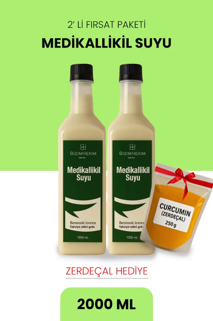 Medikallikil Suyu 2 litre -250 Gram Zerdaçal Hediye