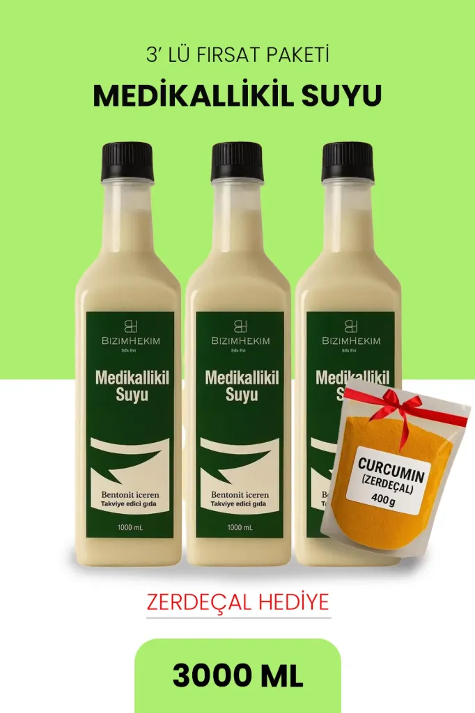 Medikallikil Suyu 3 litre -400 Gram Zerdaçal Hediye