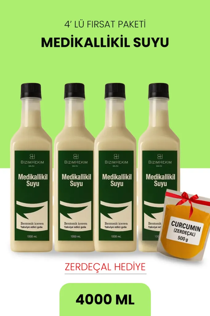 Medikallikil Suyu 4 litre -500 Gram Zerdaçal Hediye